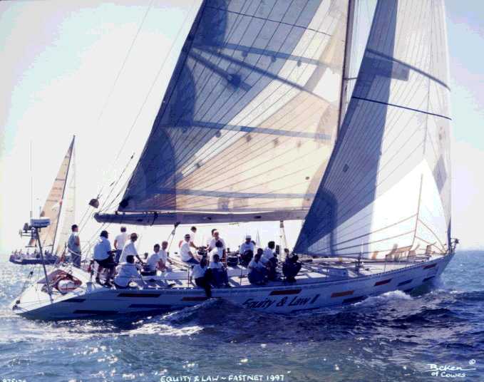 Beken of Cowes-Bild vom Start